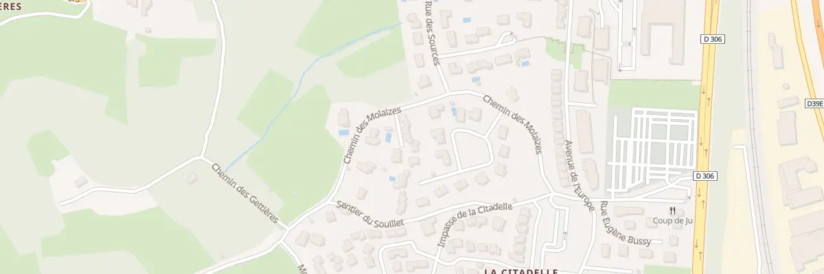Plan du 451 Che des Molaizes à Anse