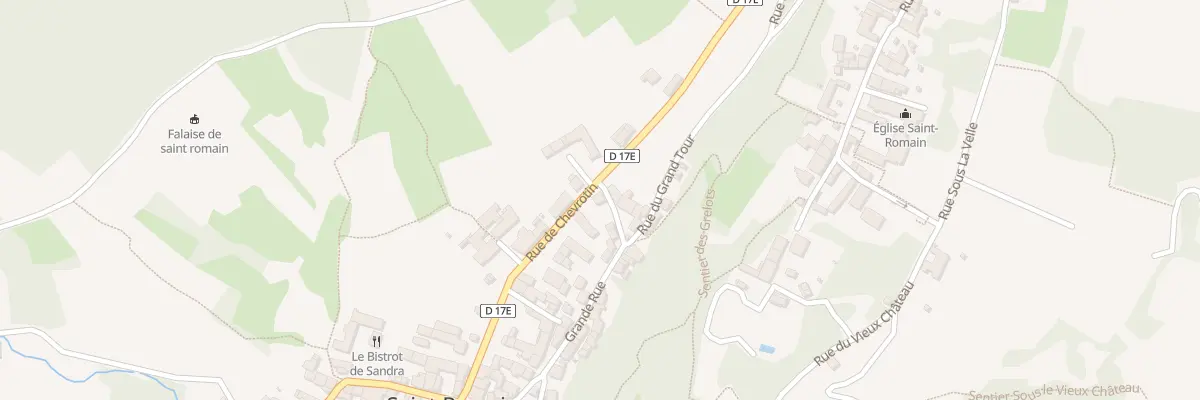 Plan du 5073 Le Village Bas à Saint-Romain