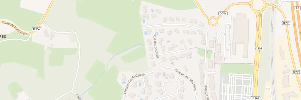Plan du 240 Rue des Sources à Anse