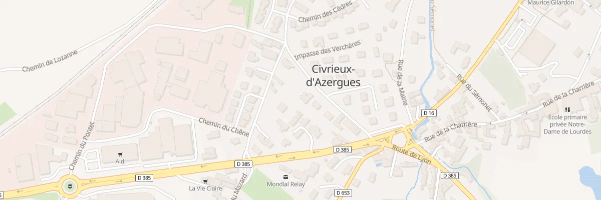 Plan du 80 Rue des Ponts à Civrieux-d’Azergues