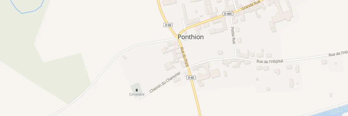 Plan du 8 Rue du Pont à Ponthion