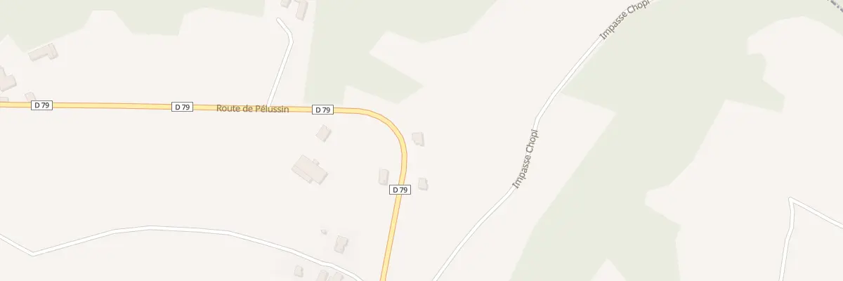 Plan du 344 Rte de Pelussin à Bessey