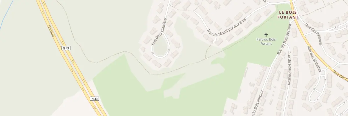 Plan du 53 Rue de la Clairière à Charleville-Mézières