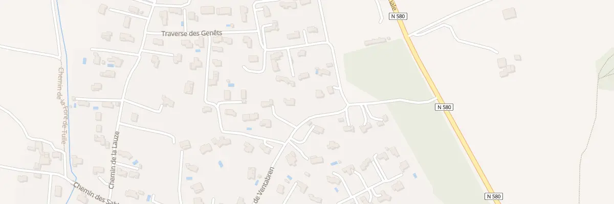 Plan du 251 Che de Ventabren à Saint-Laurent-des-Arbres