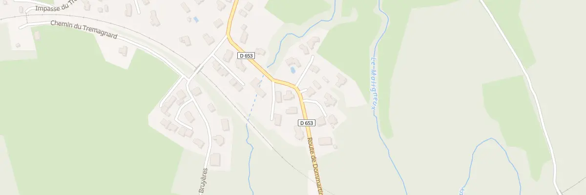 Plan du 160 Rte de Dommartin à Civrieux-d’Azergues