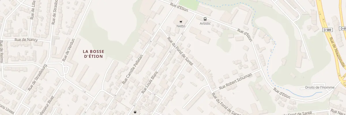 Plan du 52 Rue Louis Blanc à Charleville-Mézières