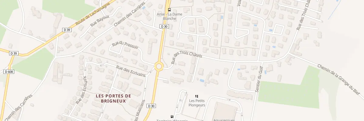 Plan du 1133 Rue des Trois Châtels à Anse