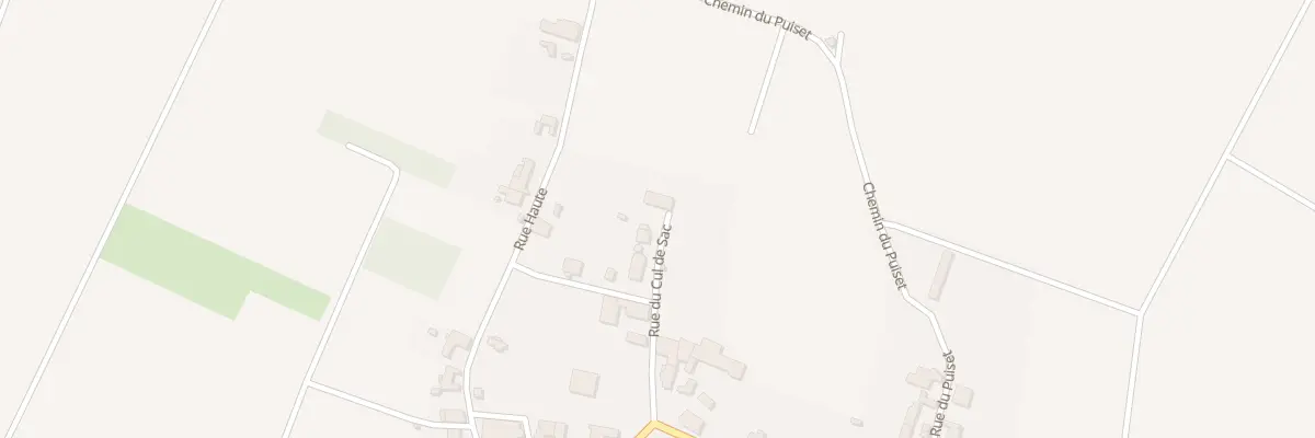 Plan du 7 Rue du Cul de Sac à Bissey-la-Côte