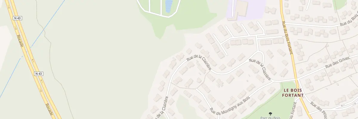 Plan du 32 Rue de la Clairière à Charleville-Mézières