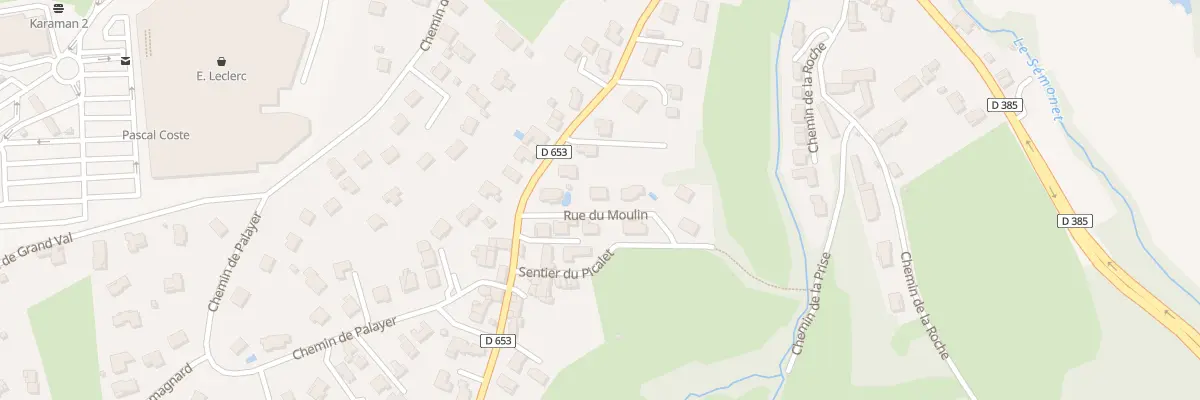 Plan du 65 Rue du Moulin à Civrieux-d’Azergues