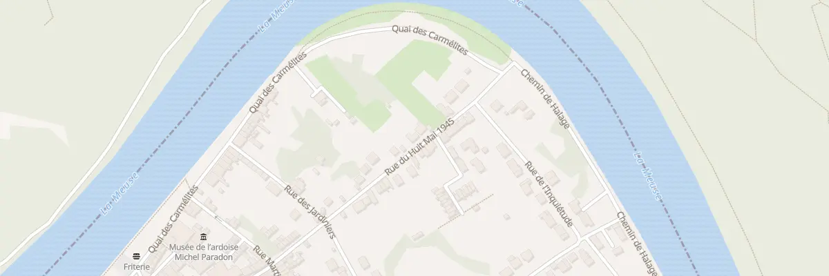 Plan du 341 Rue du Huit Mai 1945 à Fumay