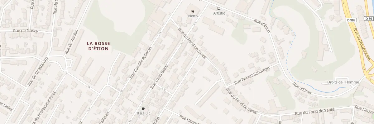 Plan du 49 Rue Ledru Rollin à Charleville-Mézières