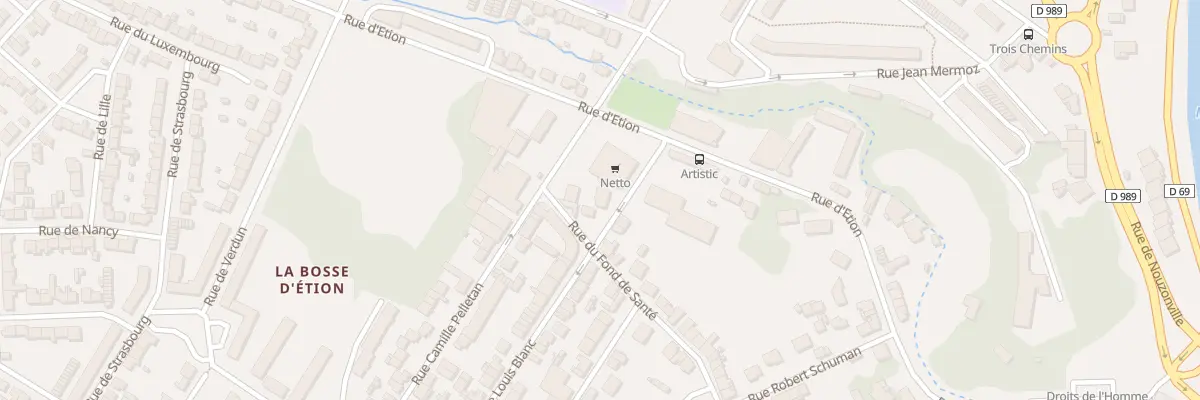 Plan du 57 Rue Louis Blanc à Charleville-Mézières