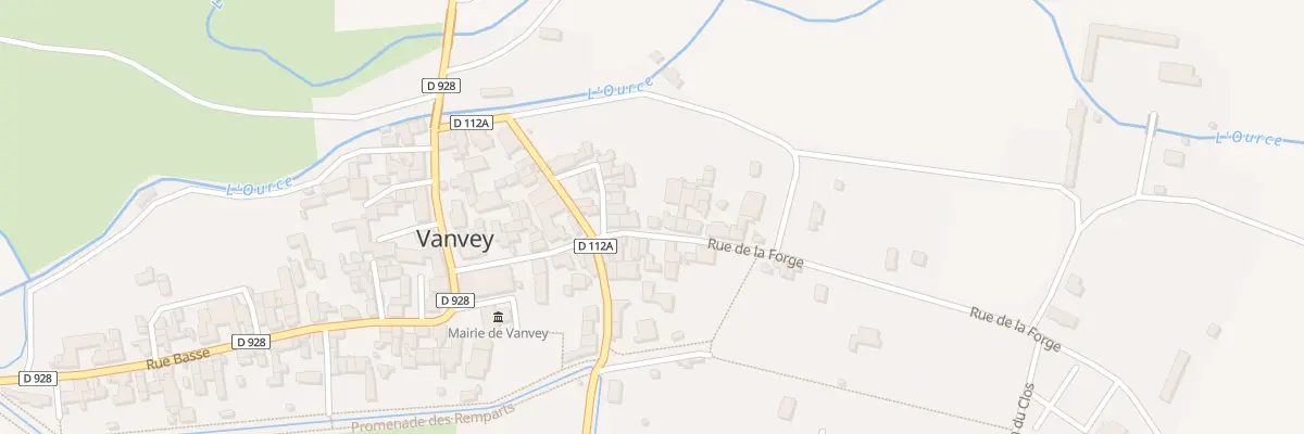 Plan du 9001 Rle de l’Abreuvoir à Vanvey