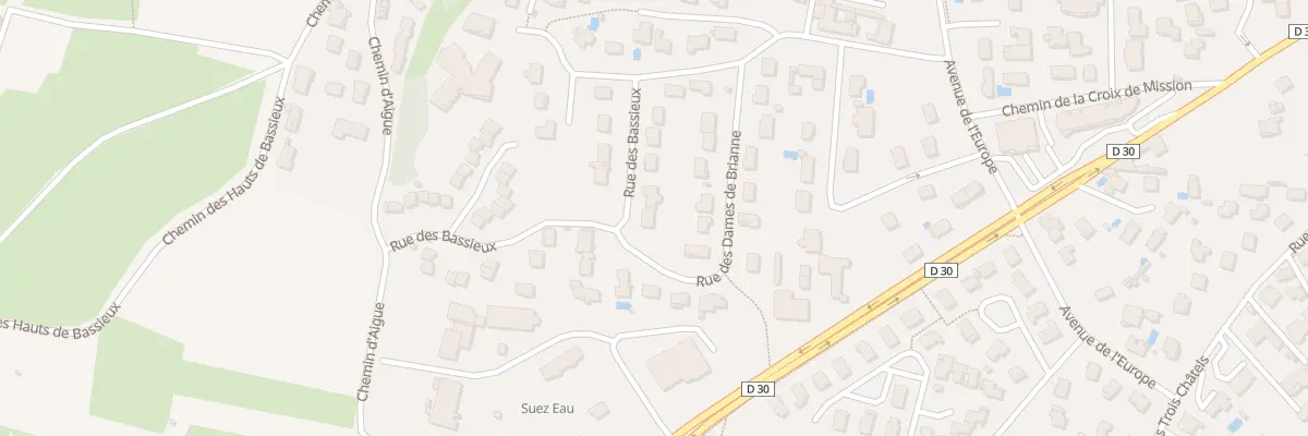 Plan du 347 Rue des Bassieux à Anse