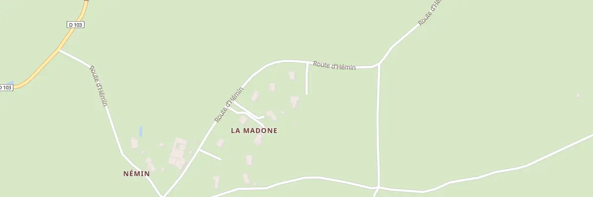 Plan du 485 Rte d’Hemin à Échalas