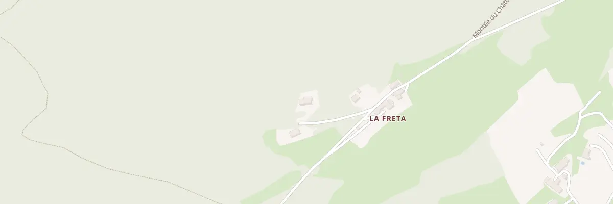 Plan du 5220 La Freta à La Chapelle-Villars