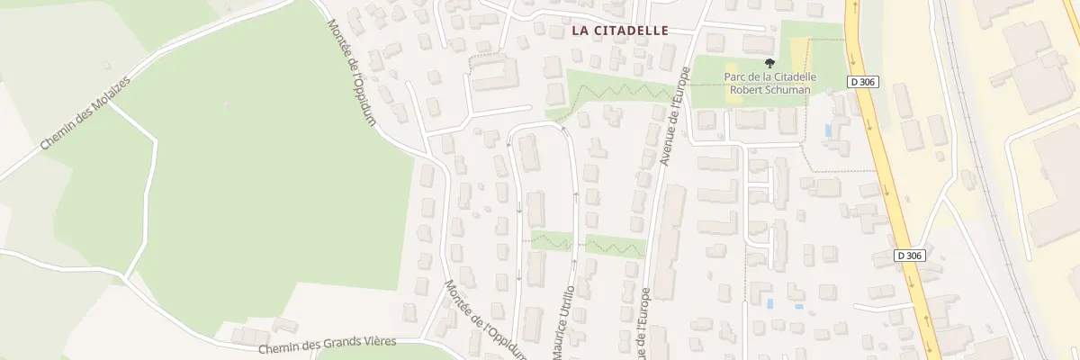Plan du 324 Rue Maurice Utrillo à Anse