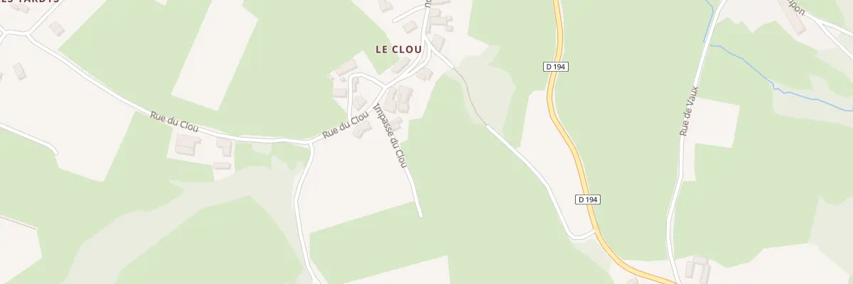 Plan du 21 Imp du Clou à Verzé