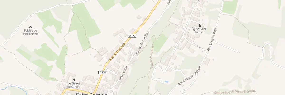 Plan du 5124 Le Village Bas à Saint-Romain