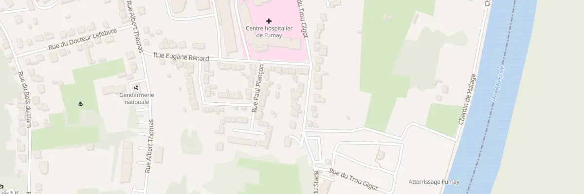 Plan du 9004 Rue du Stade à Fumay