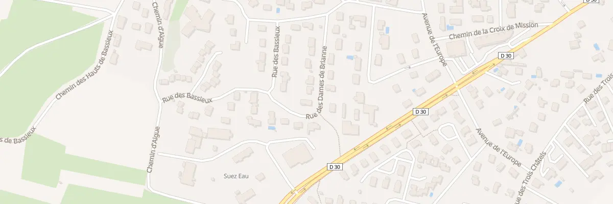 Plan du 103 Rue des Dames de Brianne à Anse