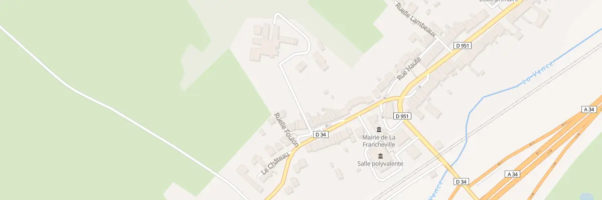 Plan du 26 Rue d’Evigny à La Francheville
