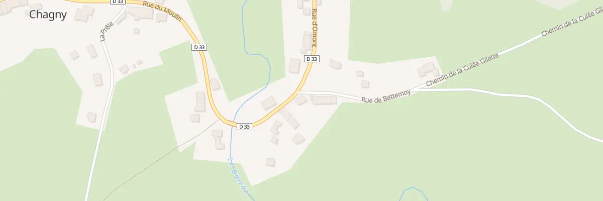 Plan du 5064 La Rue d’Omont à Chagny