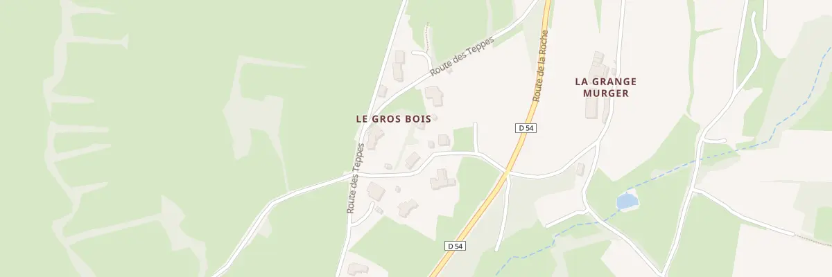 Plan du 5154 Les Gros Bois à Solutré-Pouilly