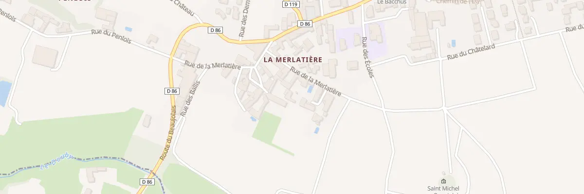 Plan du 48 Che des Glycines à Lancié