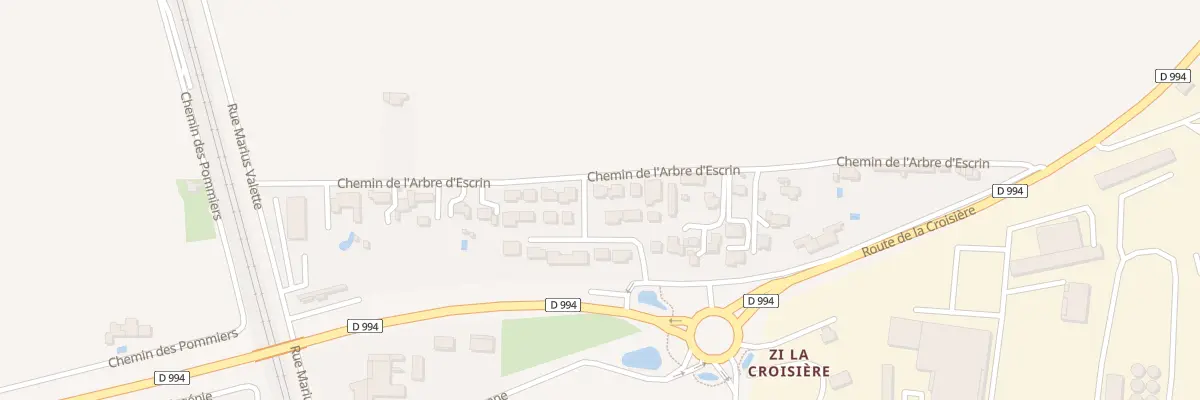 Plan du 385C Che de l’Arbre Escrin à Bollène