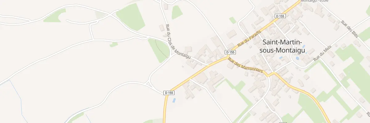 Plan du 1 Rue du Clos de Montaigu à Saint-Martin-sous-Montaigu