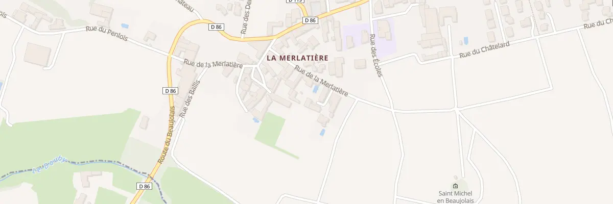 Plan du 43 Che des Glycines à Lancié