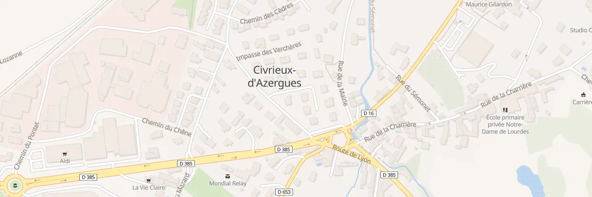 Plan du 71 Imp du Hameau à Civrieux-d’Azergues