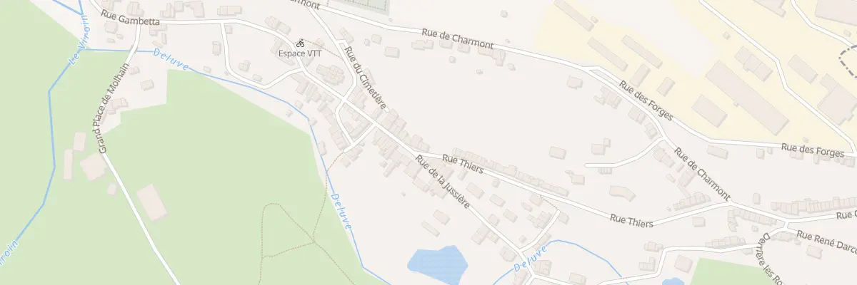 Plan du 2 Rue Gambetta à Vireux-Molhain