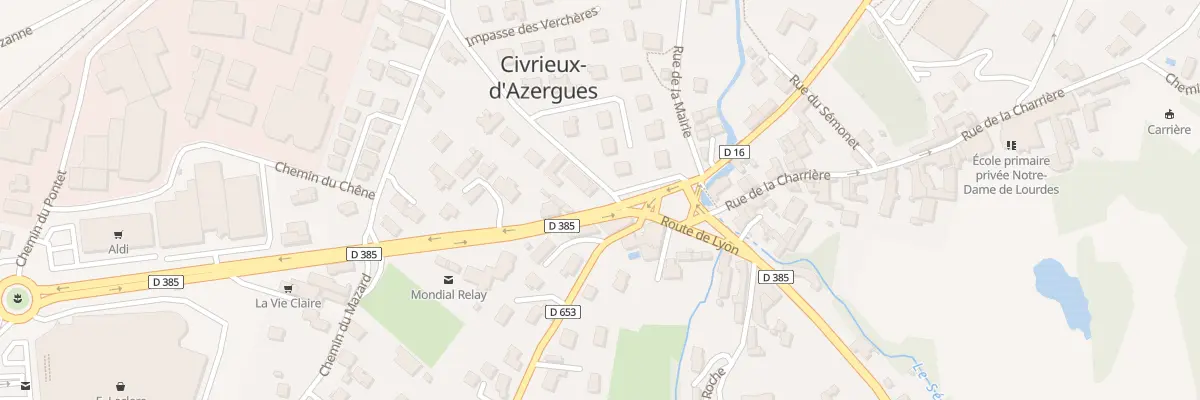 Plan du 180 Rue des Ponts à Civrieux-d’Azergues