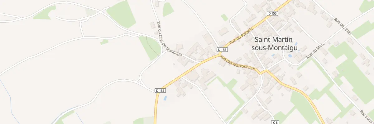 Plan du 5040 Saint Martin sous Montaigu à Saint-Martin-sous-Montaigu