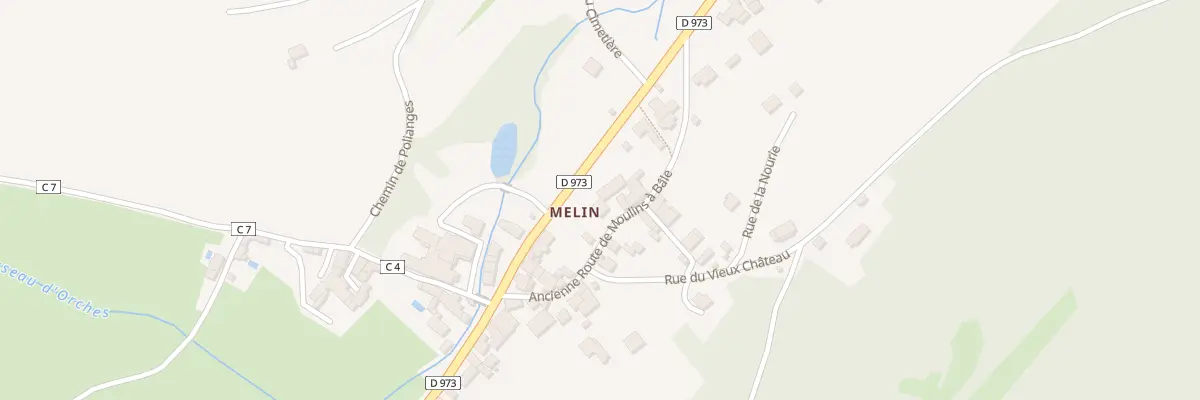 Plan du 11 Rte Anc Rte de Moulins A Bale à Auxey-Duresses