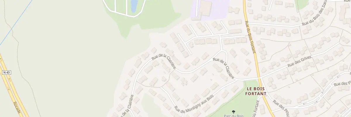 Plan du 22 Rue de la Clairière à Charleville-Mézières