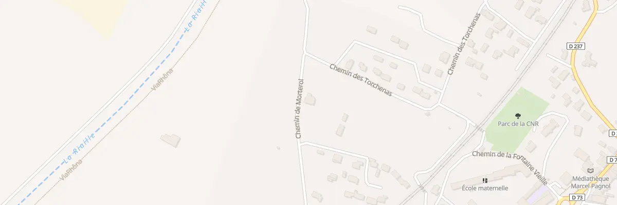 Plan du 5656 La Fontaine à Châteauneuf-du-Rhône