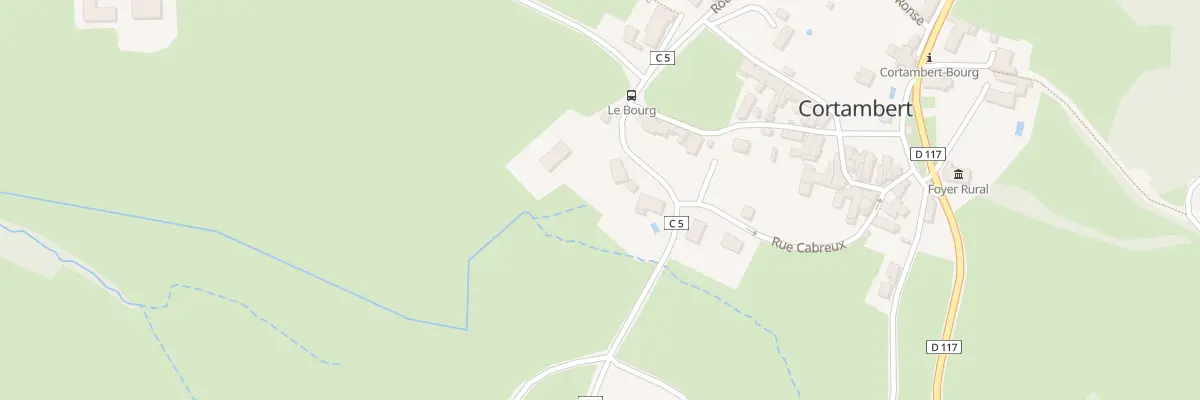 Plan du 345 Rte de Lavaux à Cortambert