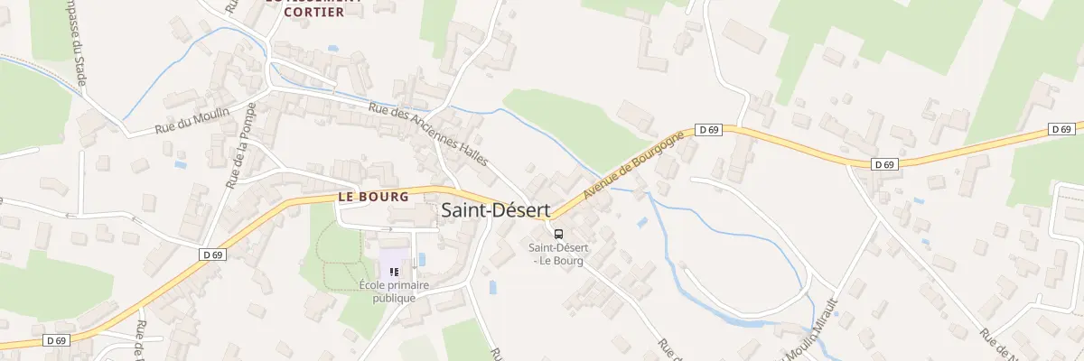 Plan du 5206 Rue des Anciennes Halles à Saint-Désert
