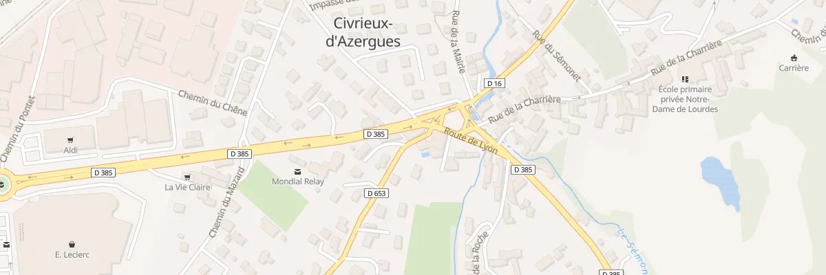 Plan du 22 Che du Marand à Civrieux-d’Azergues