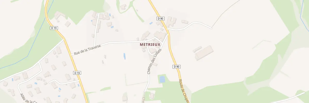 Plan du 5096 Metrieux à Chuyer