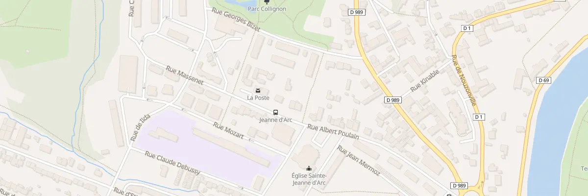 Plan du 46 Rue Albert Poulain à Charleville-Mézières