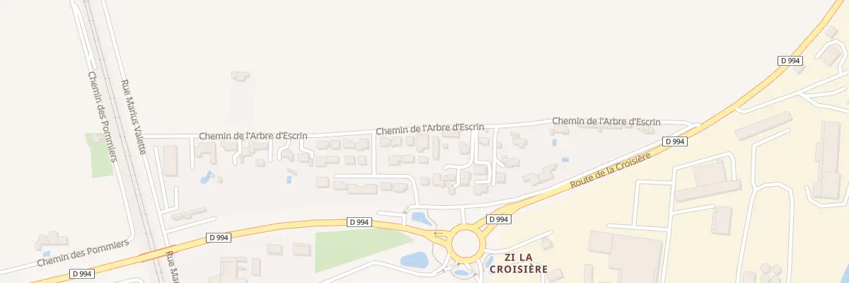 Plan du 385 Che de l’Arbre Escrin à Bollène