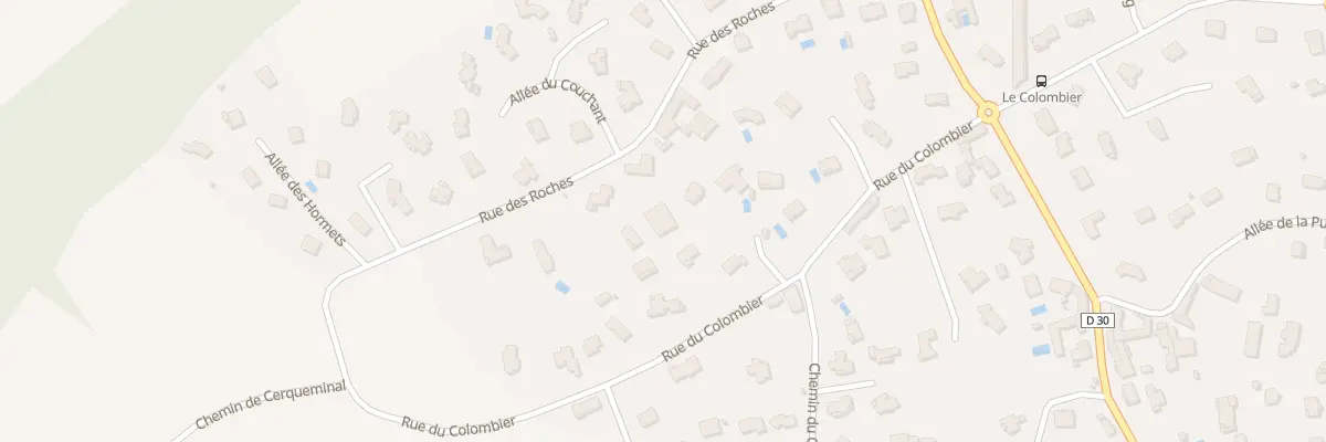 Plan du 13C Rue des Roches à La Tour-de-Salvagny