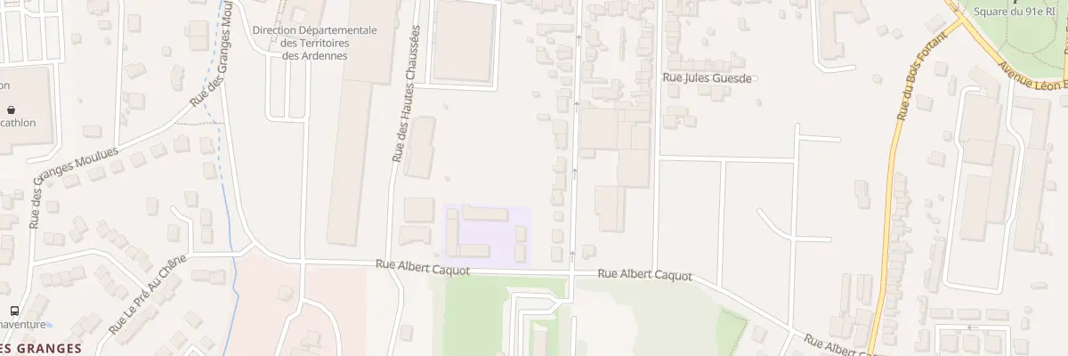 Plan du 20 Rue Marcel Sembat à Charleville-Mézières