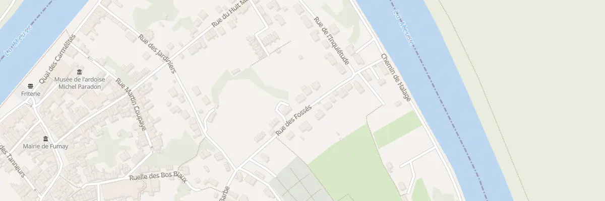 Plan du 9003 Rue de l’Abattoir à Fumay