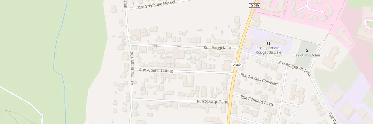Plan du 12 Rue Albert Thomas à Charleville-Mézières
